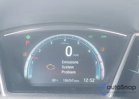 2016 Honda Civic Touring from USA, damaged, VIN 2HGFC3B94GH357719